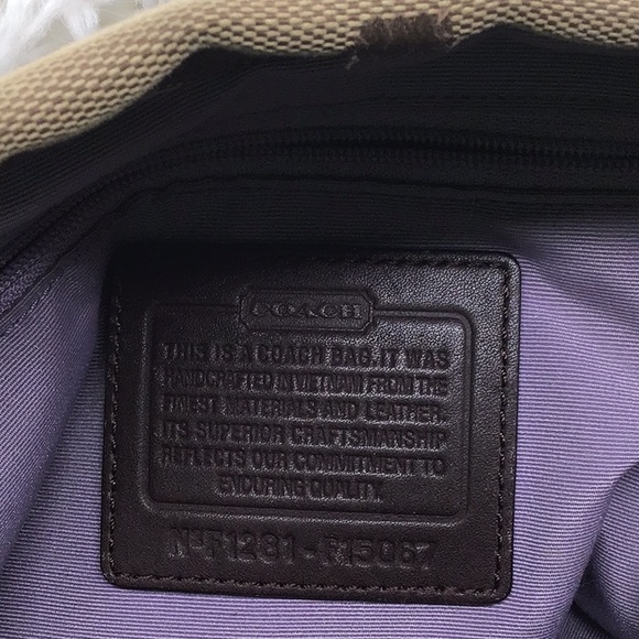 Coach Brown Signature Print Slouch Shoulder/Crossbody Bag - Picture 11 of 11